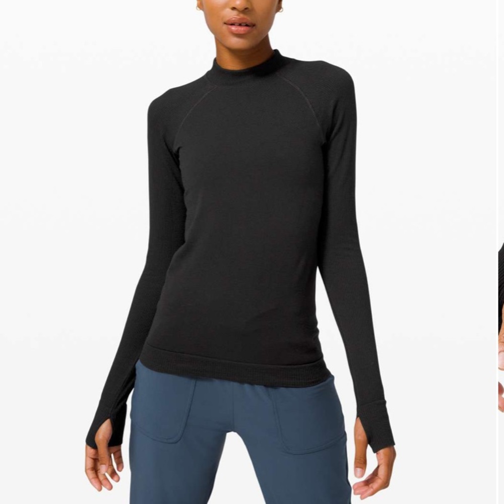 Lululemon Keep The Heat Thermal Long Sleeve
Black